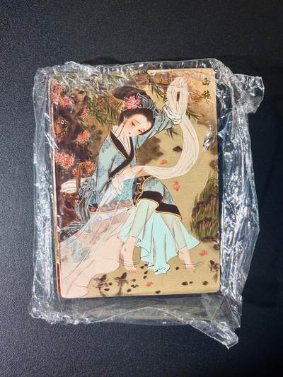 NO.21 好又多金牌大场，新店点关注不迷路！每周一站式配齐，方便凑单！（周6晚8点截拍，卖家送拍0抽成！） - 【未拆封】2025年 山河潮玩 心染《四大美人》三娘+陈岱青刘海戏金蟾+天空四大美女（普卡套11张）