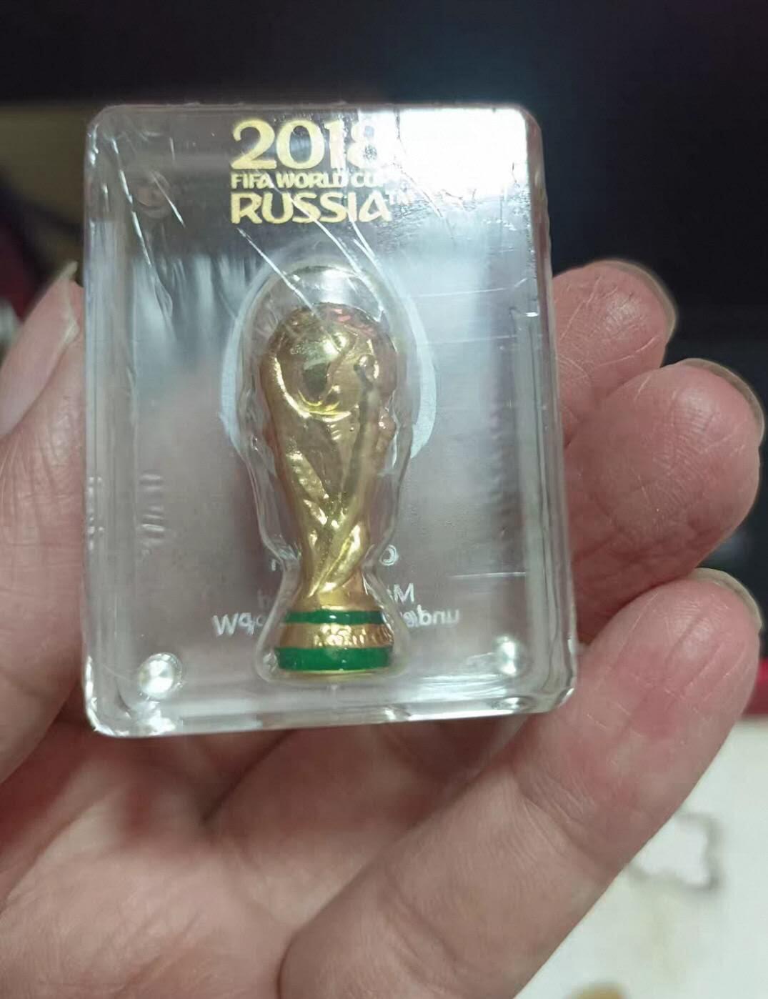 洪涛臻品批发群 精选邮票限时拍卖第1228期  2018世界杯金砖大全套（纯银版）；材质:Ag999纯银。 含999纯银11克，表面镀金。证书齐全，有一定的收藏价值，永久保真，喜欢不要错过《此拍品包邮》