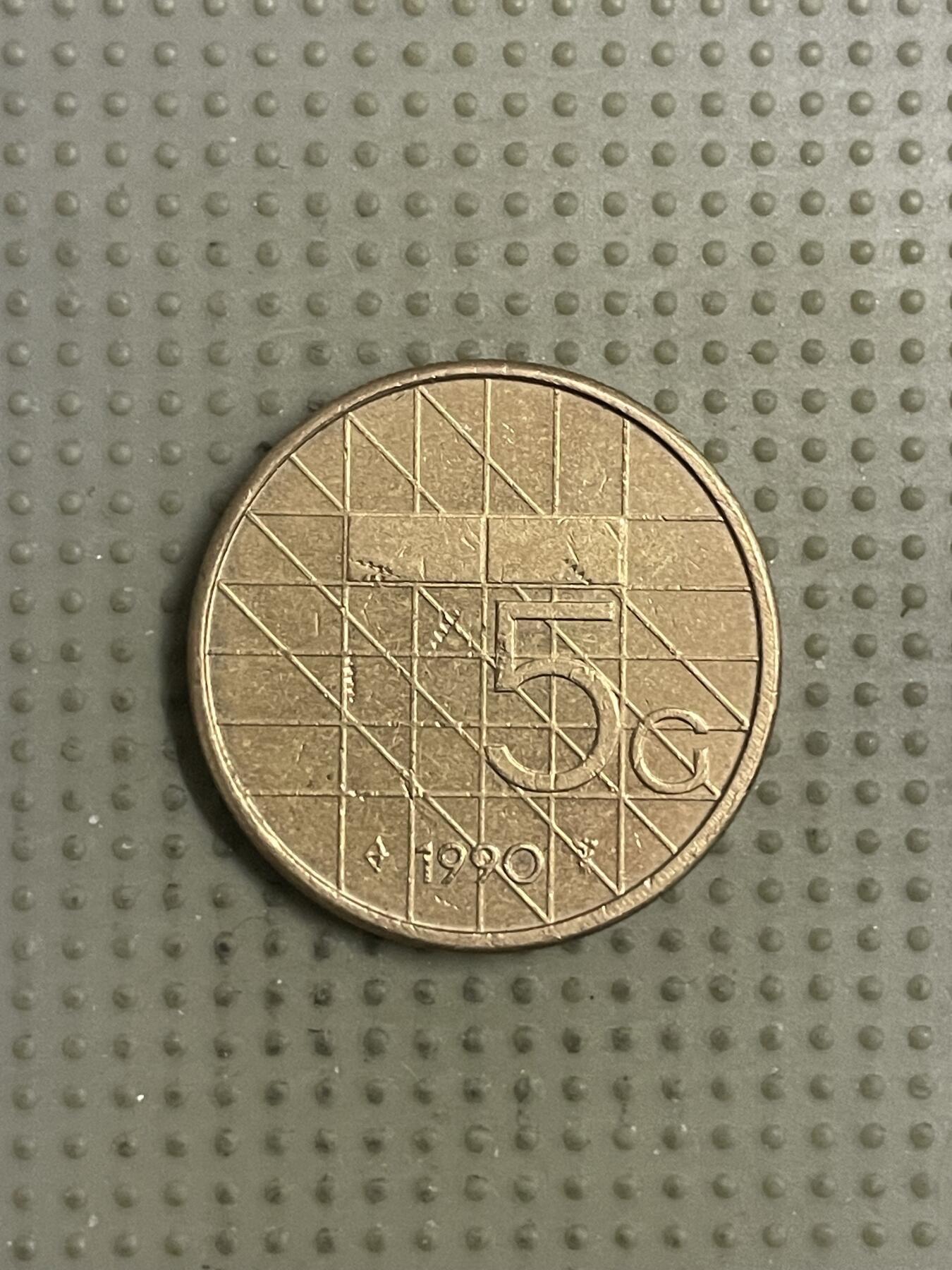 2026年第12场各国散币拍卖（总第162场）16.17两天外出，18号可以发货 荷兰1990年5盾