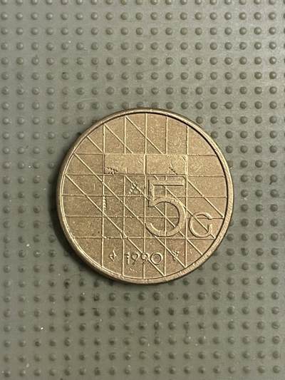 2026年第12场各国散币拍卖（总第162场）16.17两天外出，18号可以发货 - 荷兰1990年5盾