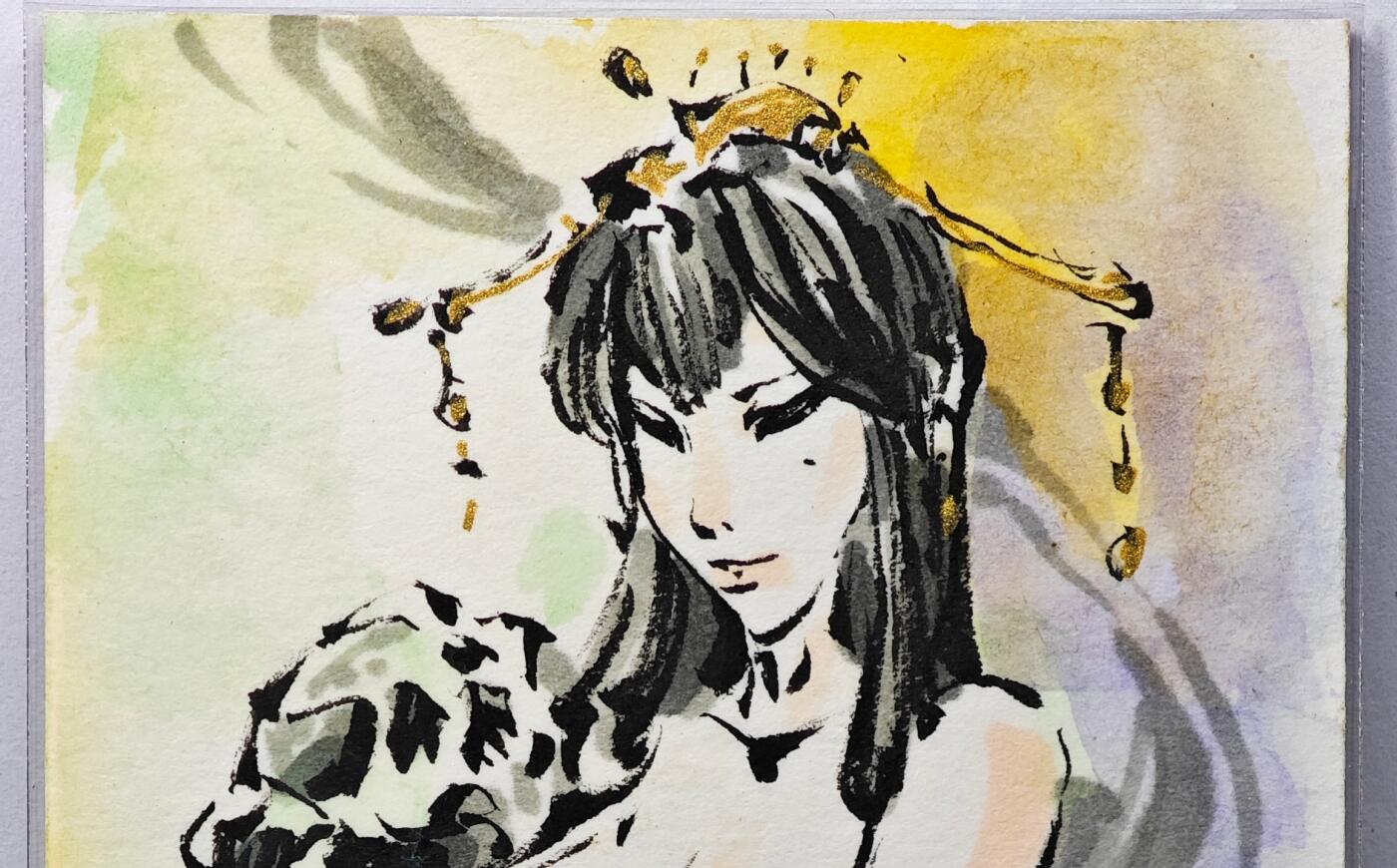 白泽拍卖卡牌手绘专场第31期（岁寒知松柏 春意已可期）