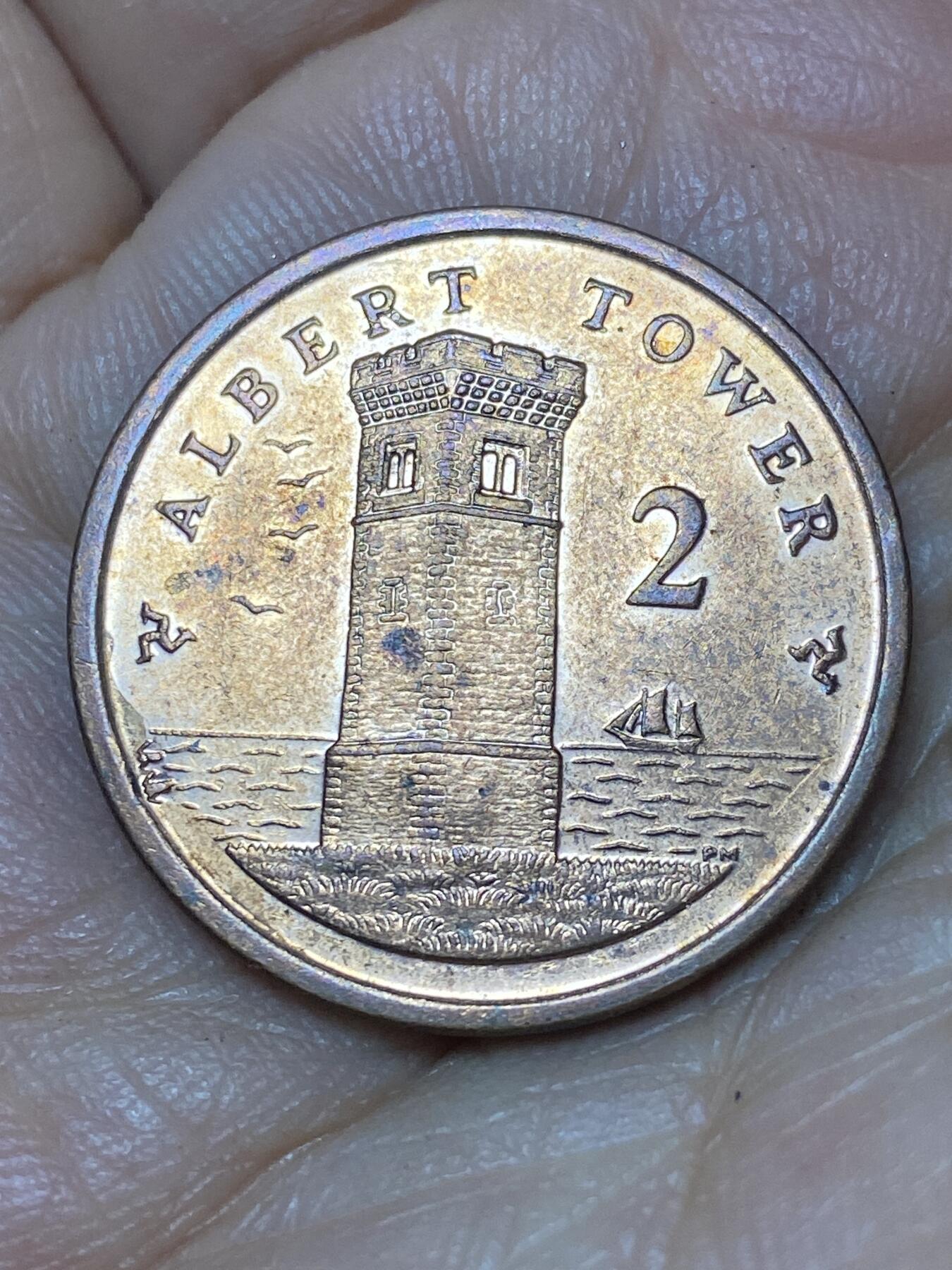 2026年第八场(总第一百七十七场）外国好品散币场(免佣金) 马恩岛2008年2便士(伊丽莎白二世老年)