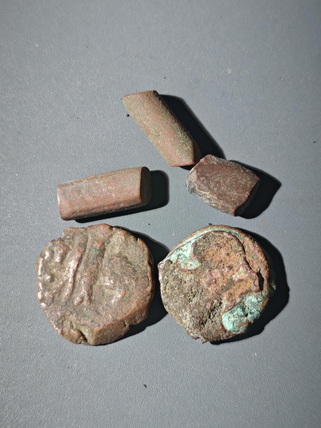 107期新疆红钱粟特钱币丝路钱币专场 B7丝路铜币一组