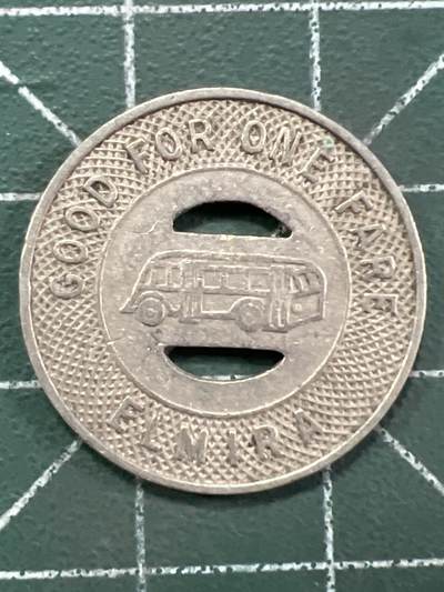 第1098 硬币专场 （无押金，捡漏，全场50包邮，偏远地区除外，接收代拍业务，本店十天发一次货） - 公交代用币