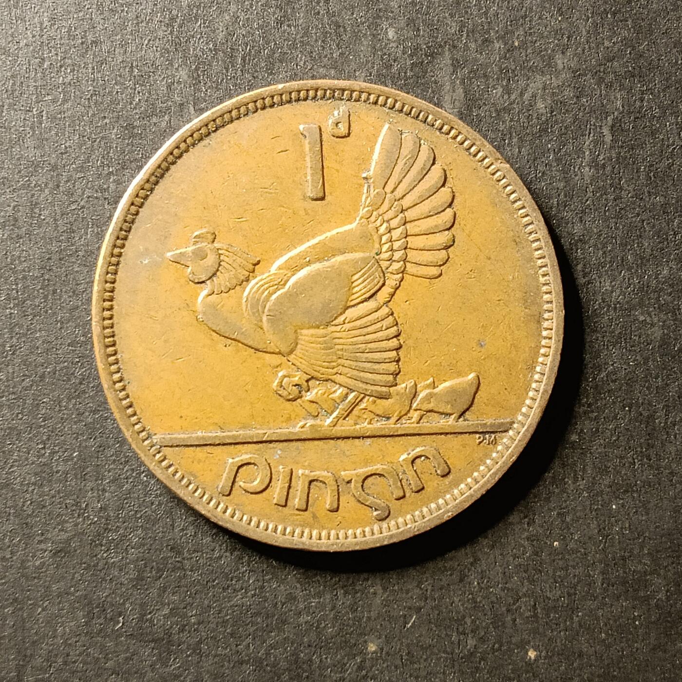 逸泉钱币2026A第世界钱币纪念币专场A第三场A401-701 447 爱尔兰母鸡一便士铜币