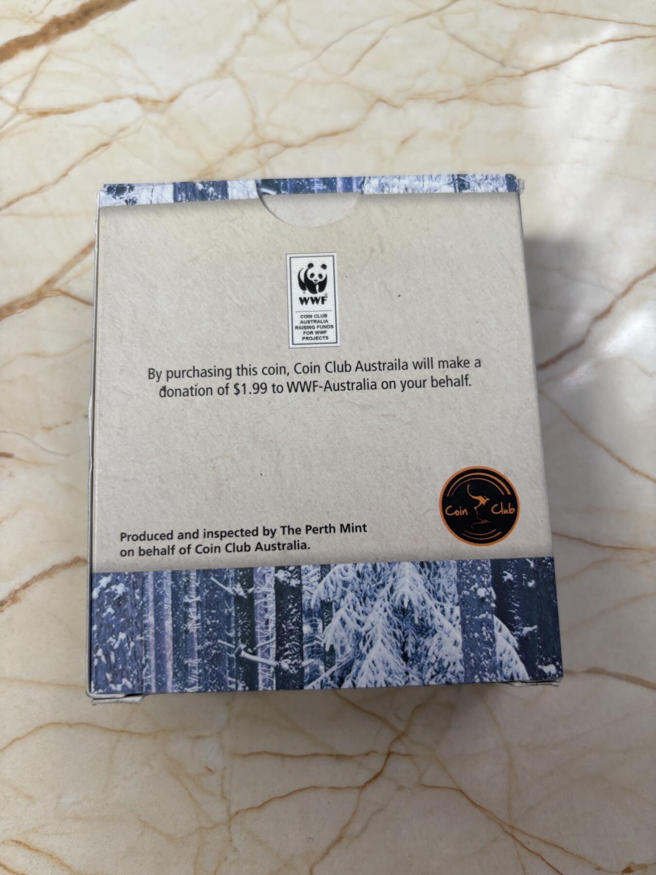 第188期拍卖 图瓦卢2012年亚洲动物西伯利亚虎精制彩色纪念银币，999银，1盎司