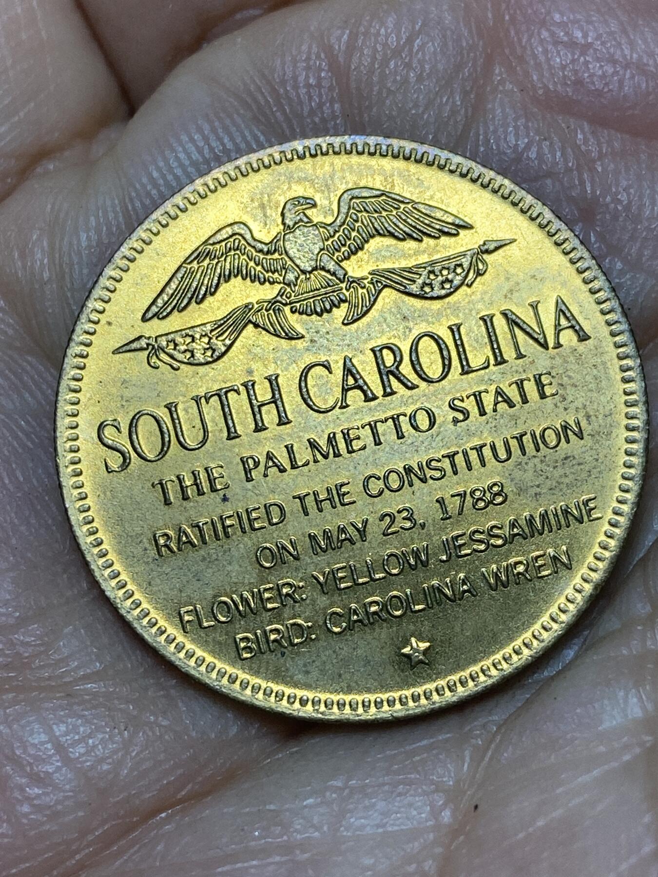 2026年第八场(总第一百七十七场）外国好品散币场(免佣金) 美国🇺🇸南卡莱罗娜州纪念章