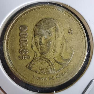 沼泽如烟--第961场 - 墨西哥1988年1000比索