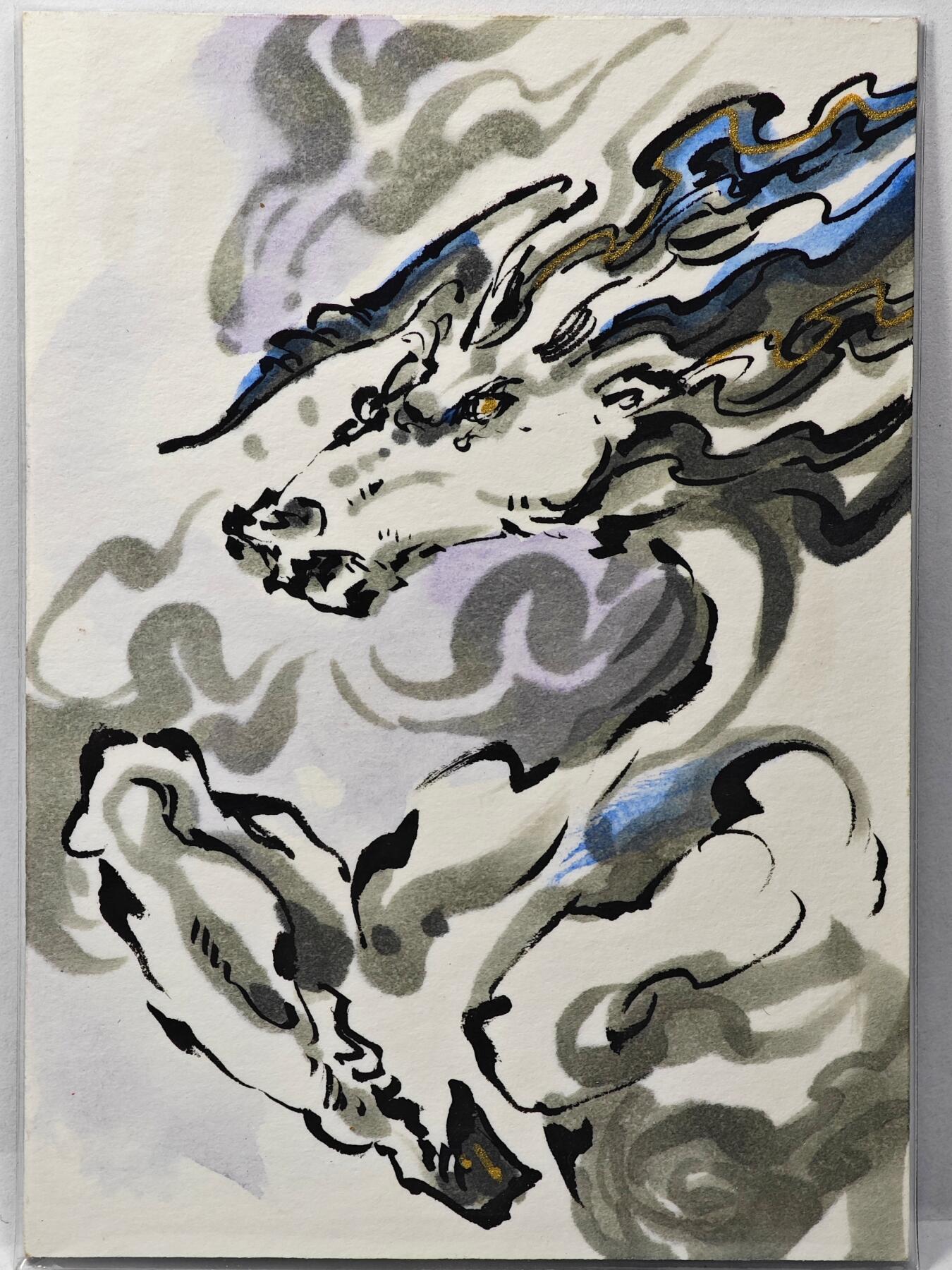 白泽拍卖卡牌手绘专场第31期（岁寒知松柏 春意已可期）