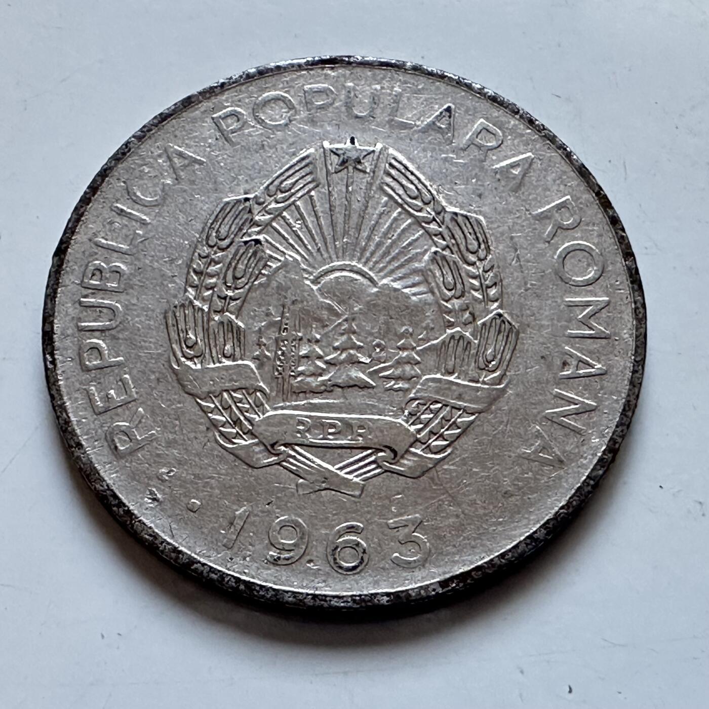 🌹外币初藏🌹🐯2026年第8场  每周二四六晚8️⃣点 接代拍 罗马尼亚1963年三列伊