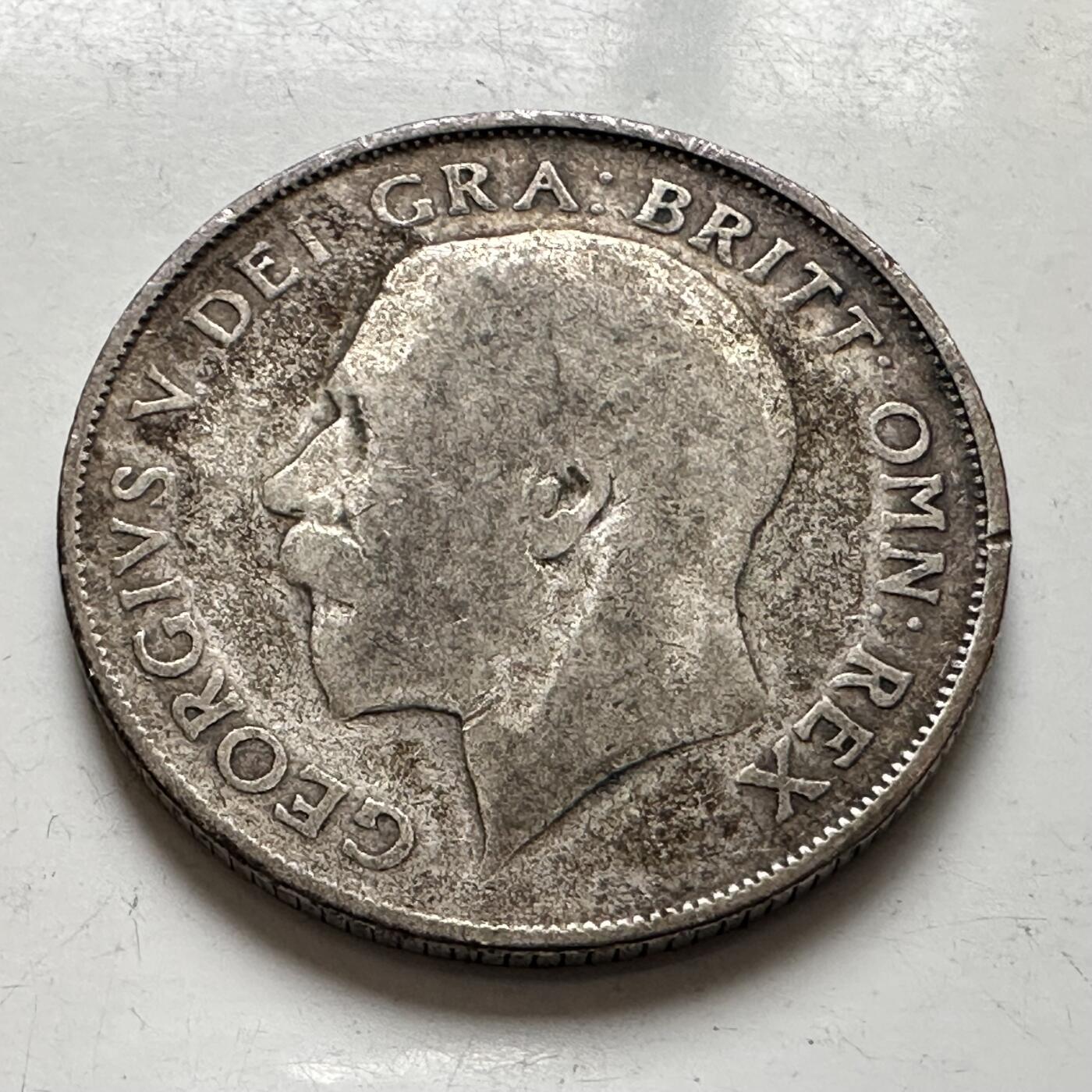 🌹外币初藏🌹🐯2026年第8场  每周二四六晚8️⃣点 接代拍 英国1923年1先令银币 5.65克50%银