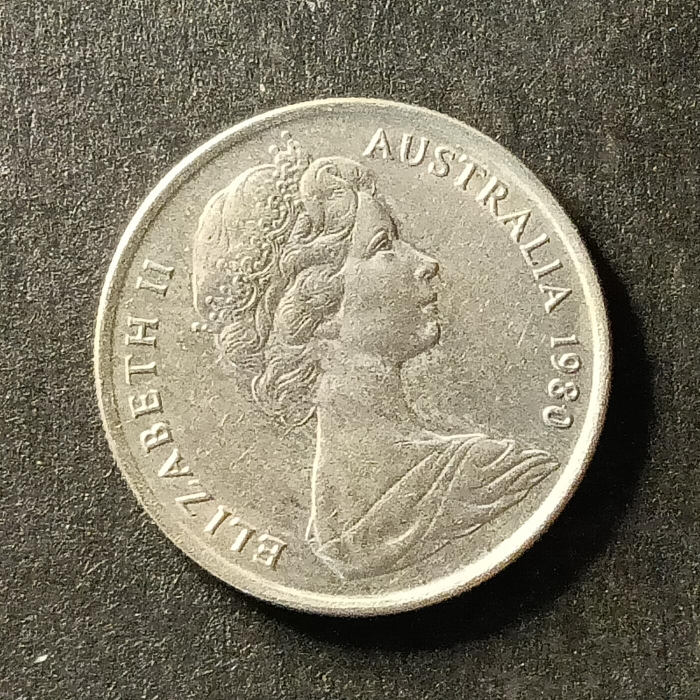 逸泉钱币2026A世界散币纸币纪念币专场A第一场 319 澳大利亚5分镍币