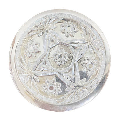 上海拍卖行2025年秋季古董珍玩拍卖会 - 20世纪初欧洲纯银925底托配白脱缸(银重45克,附内衬玻璃)