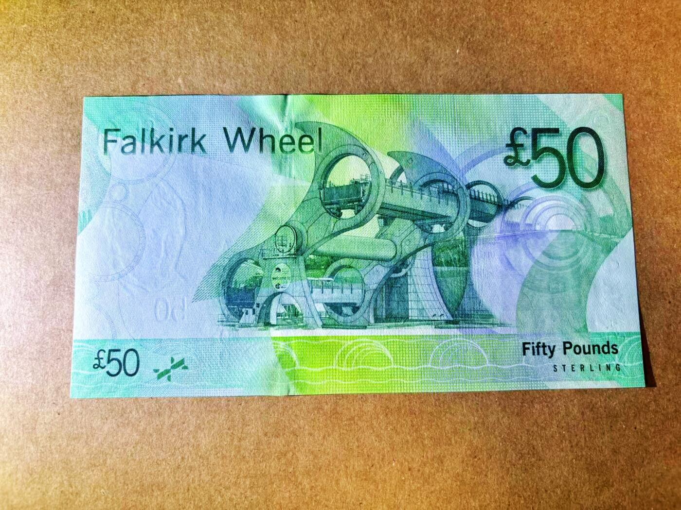 【Blue Auction】世界纸币精拍第776期——18级TOP拍卖/信誉/品质/专业/高效💫 【一组5张AA冠000009个位号全同套极罕见 含IBNS获奖钞 20镑有行长及司库长Stevenson & Matthew亲笔签名非常罕见 收藏级】苏格兰 2007年5-100镑 设计精美 全新UNC 油墨凹凸感非常好 单张9号的获奖钞价值就非凡（100镑水印处非受潮原因的荧光极轻微一小点反应 之前遇到过多张类似的苏格兰纸币都给了66分影响不大）