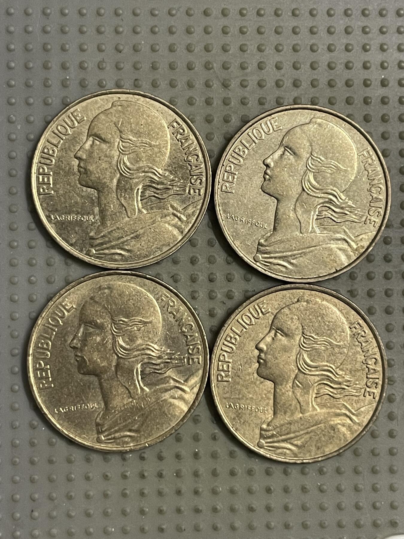 2026年第12场各国散币拍卖（总第162场）16.17两天外出，18号可以发货 法国10生丁4枚