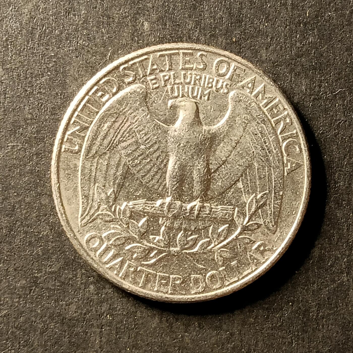 逸泉钱币2026A世界散币纸币纪念币专场A第一场 362 美国华盛顿老鹰25美分