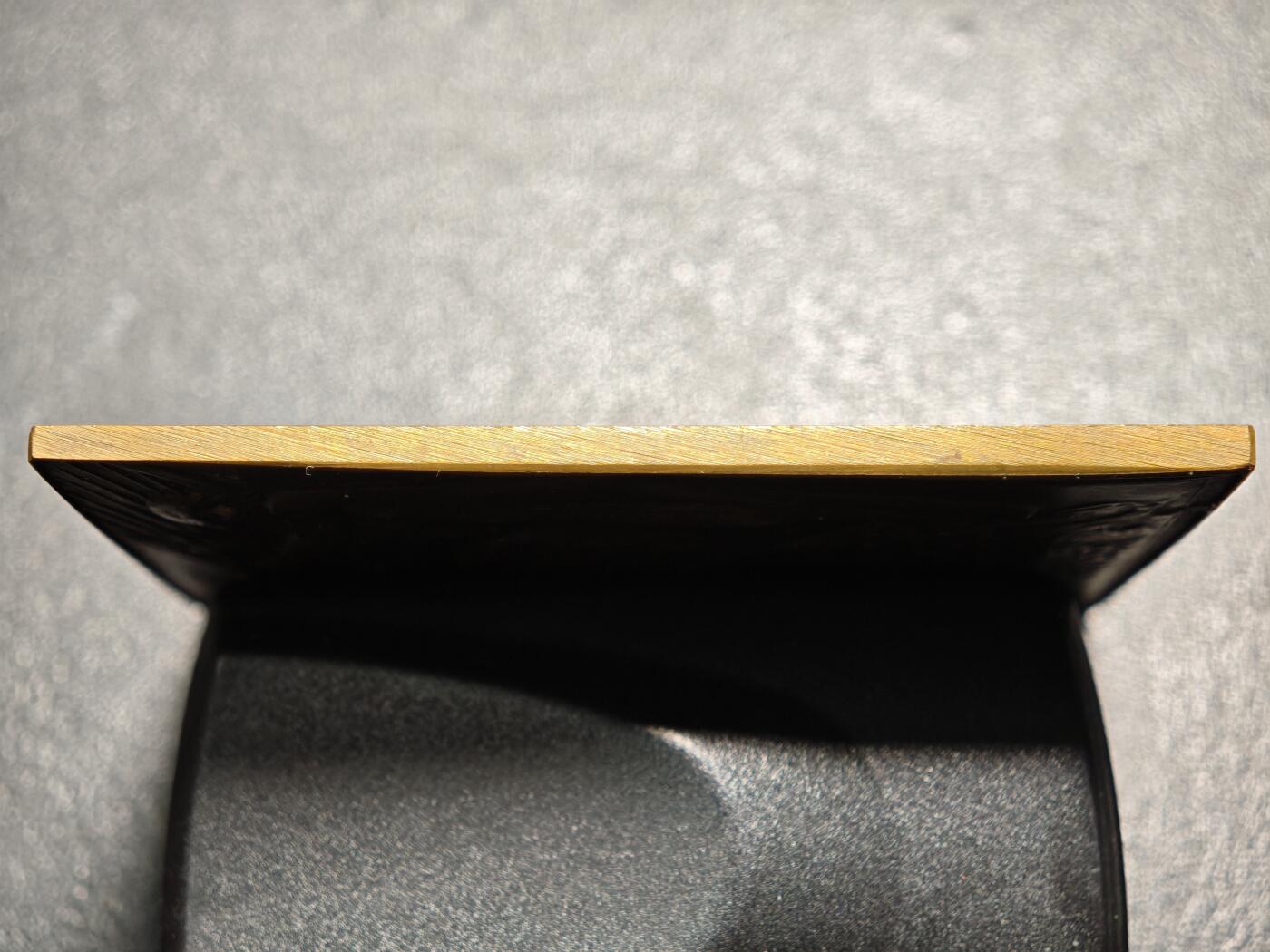 【德藏】世界币章拍卖第162期（拍品征集中~欢迎藏友联系） 1895年 奥地利音乐家理查德·瓦格纳矩形纪念铜章 雕刻家Franz Xaver Pawlik作品 外拍高价 包浆温润 直径约：43.8mm×60.3mm；重约：64.6g