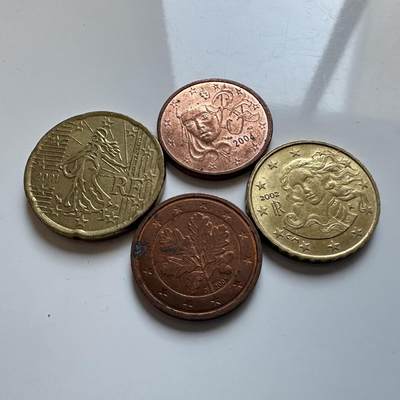 🌹外币初藏🌹🐯2026年第8场  每周二四六晚8️⃣点 接代拍 - 欧分一组