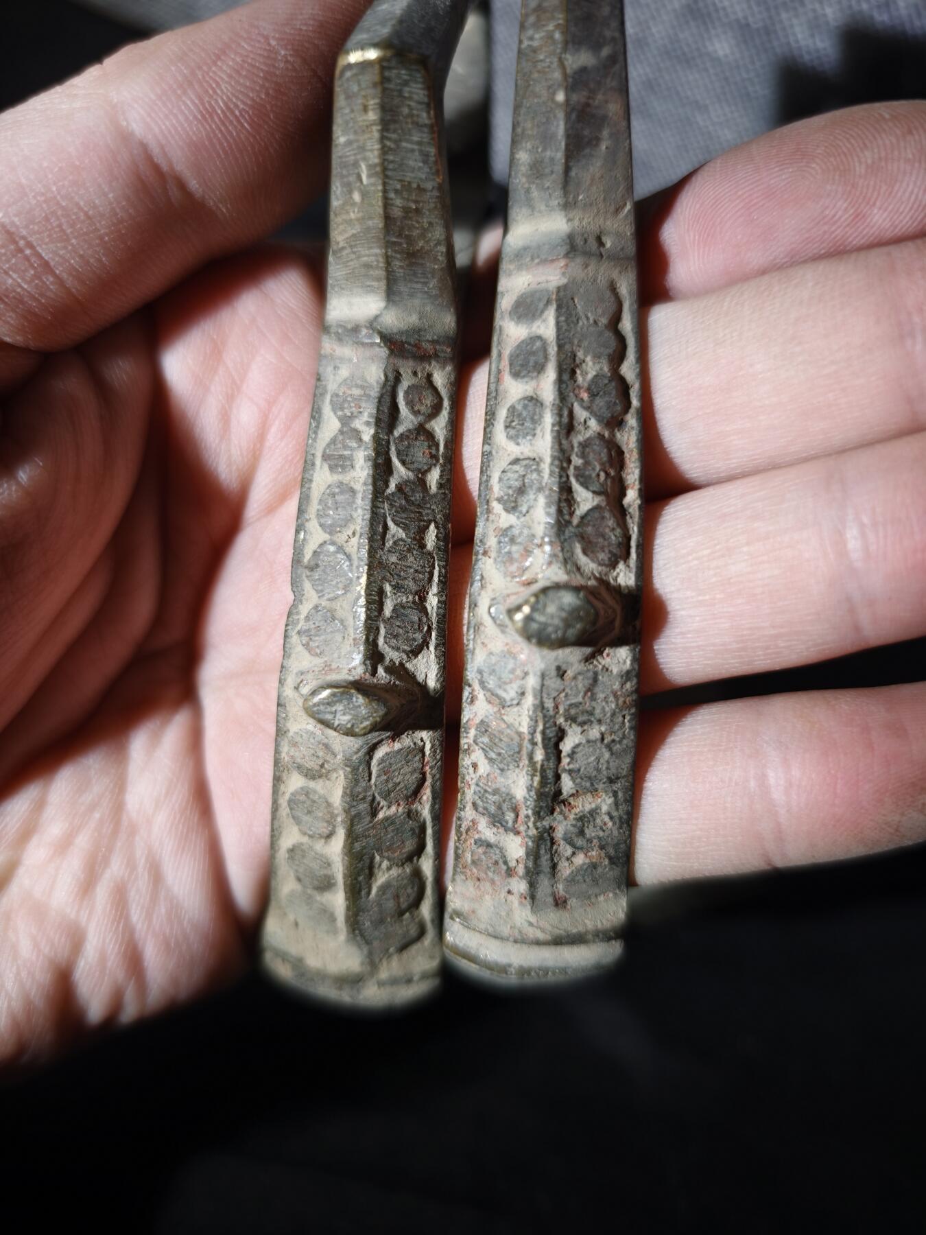 107期新疆红钱粟特钱币丝路钱币专场 新疆老铜马登