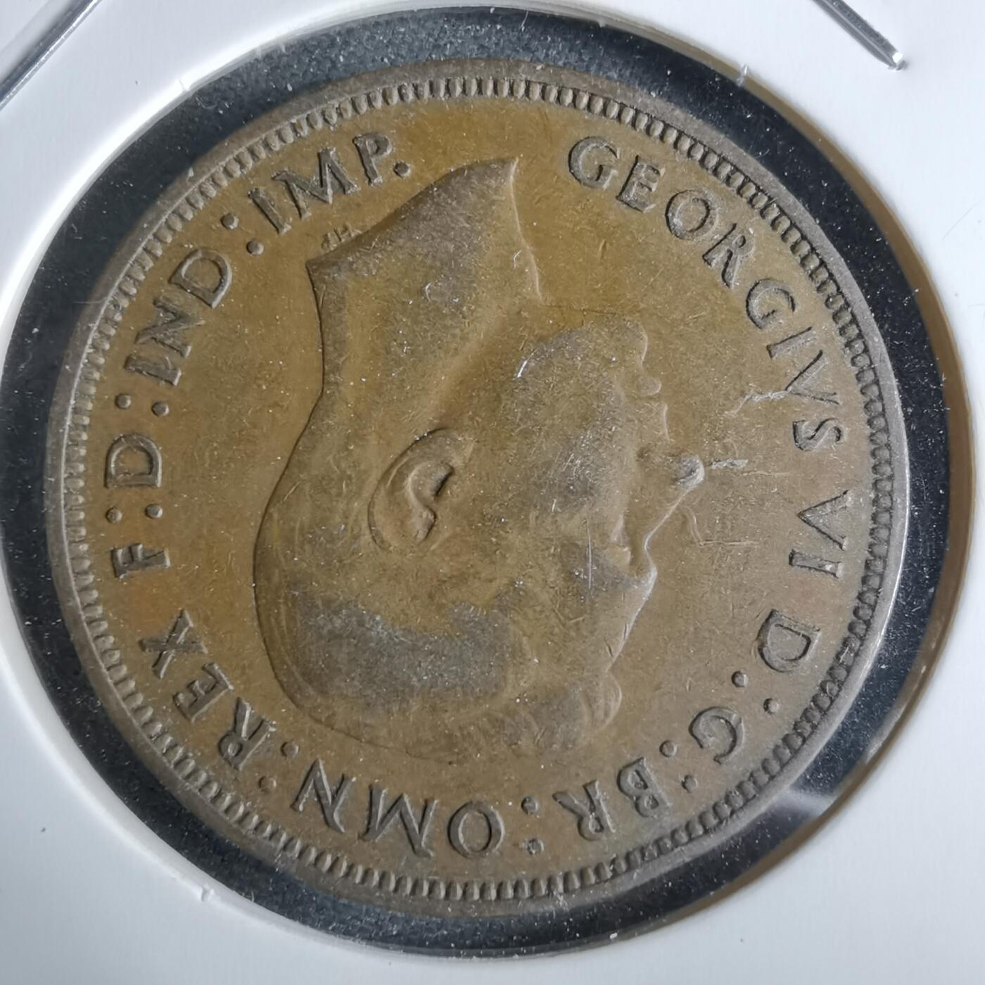 沼泽如烟--第961场 英国1946年1便士