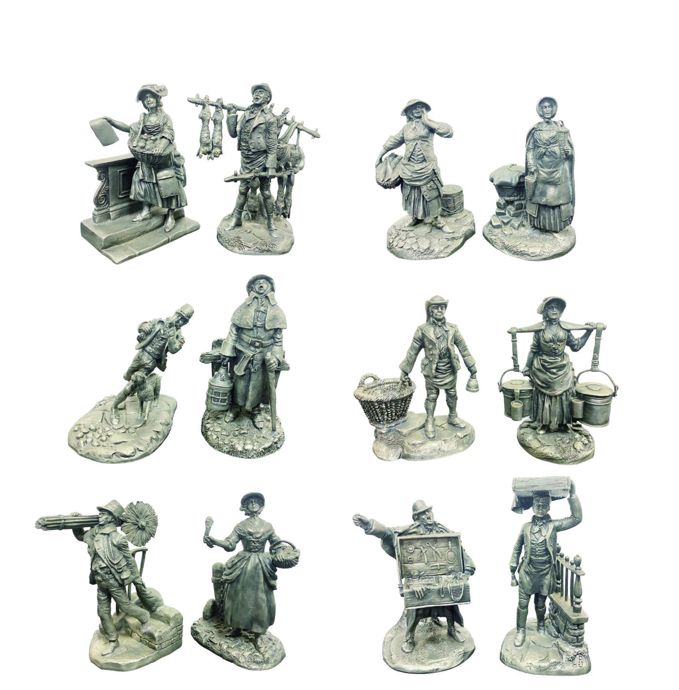 上海拍卖行2025年秋季古董珍玩拍卖会 英国锡兵作品《The Gries of London》(伦敦的呐喊)(附带说明书,原价70美元/件)