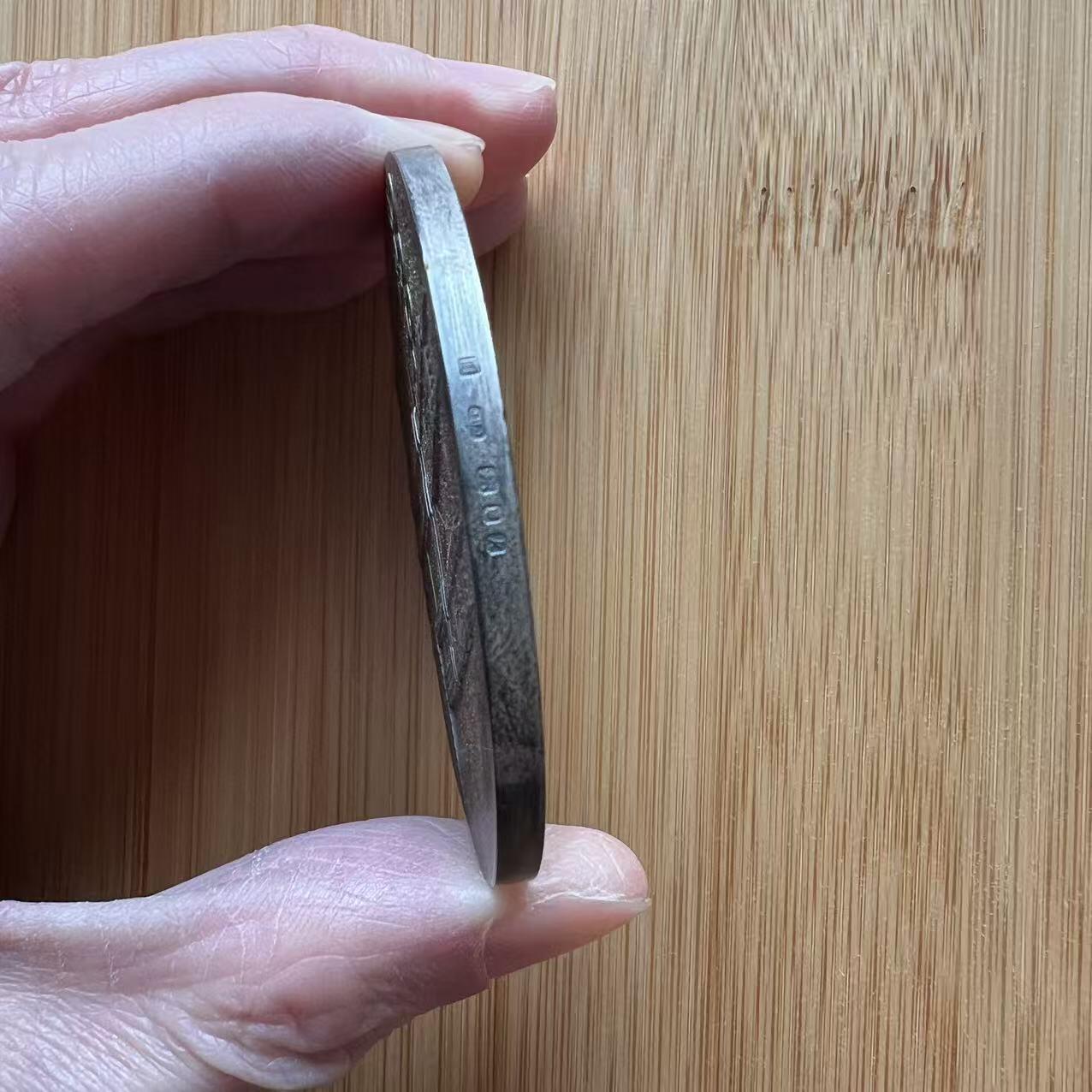 第188期拍卖 1965英国 威斯敏特大教堂900周年纪念大银章原盒证书By M.Rizzello 皇家造币厂 86.6克 直径57.3mm 925银。 【银价1762】