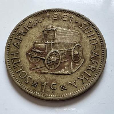 🌹外币初藏🌹🐯2026年第8场  每周二四六晚8️⃣点 接代拍 - 南非1961年一分