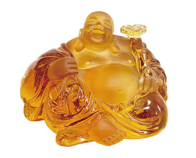 上海拍卖行2025年秋季古董珍玩拍卖会 - 琉璃作品《弥勒佛》