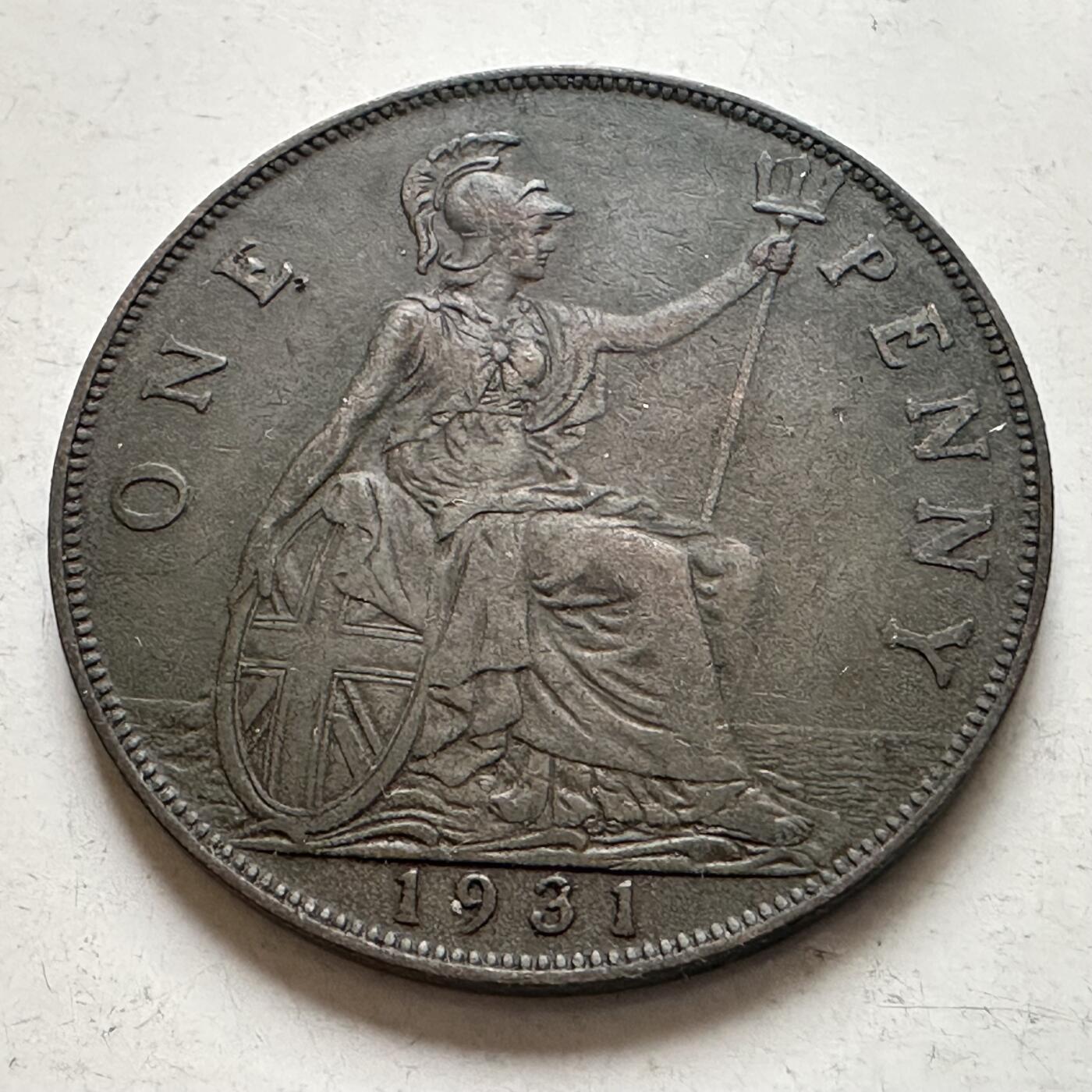 🌹外币初藏🌹🐯2026年第8场  每周二四六晚8️⃣点 接代拍 英国1931年一便士