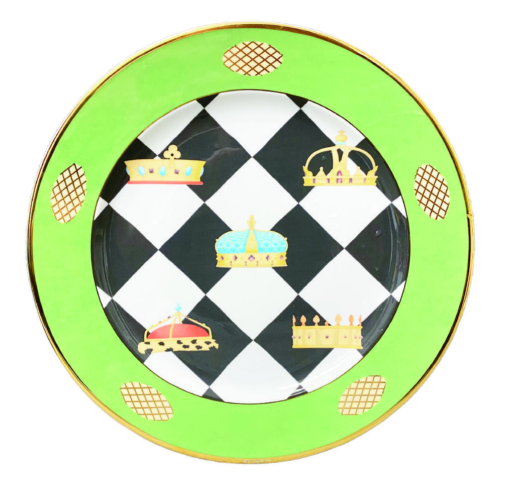 上海拍卖行2025年秋季古董珍玩拍卖会 BVLGARI & ROSENTHAL设计师定制赏盘(直径:30.7cm,0004/3000,全新,原装盒)