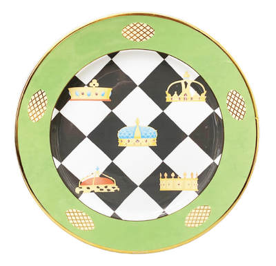 上海拍卖行2025年秋季古董珍玩拍卖会 - BVLGARI & ROSENTHAL设计师定制赏盘(直径:30.7cm,0004/3000,全新,原装盒)