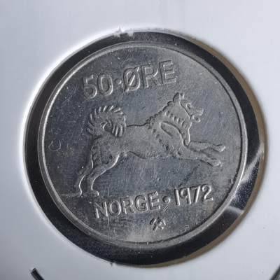 沼泽如烟--第961场 - 挪威1972年50欧尔