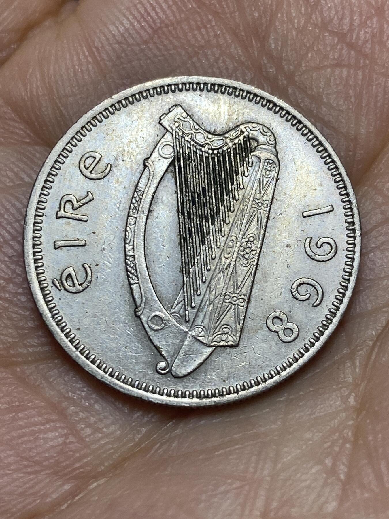 2026年第八场(总第一百七十七场）外国好品散币场(免佣金) 爱尔兰🇮🇪1968年1先令(共和国时期第一套第二版)