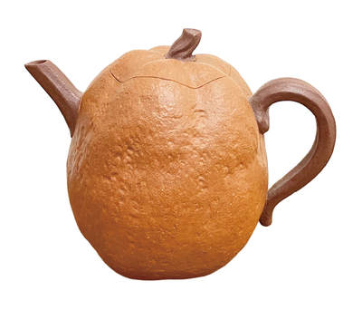 上海拍卖行2025年秋季古董珍玩拍卖会 - 名家作品丑橘紫砂壶