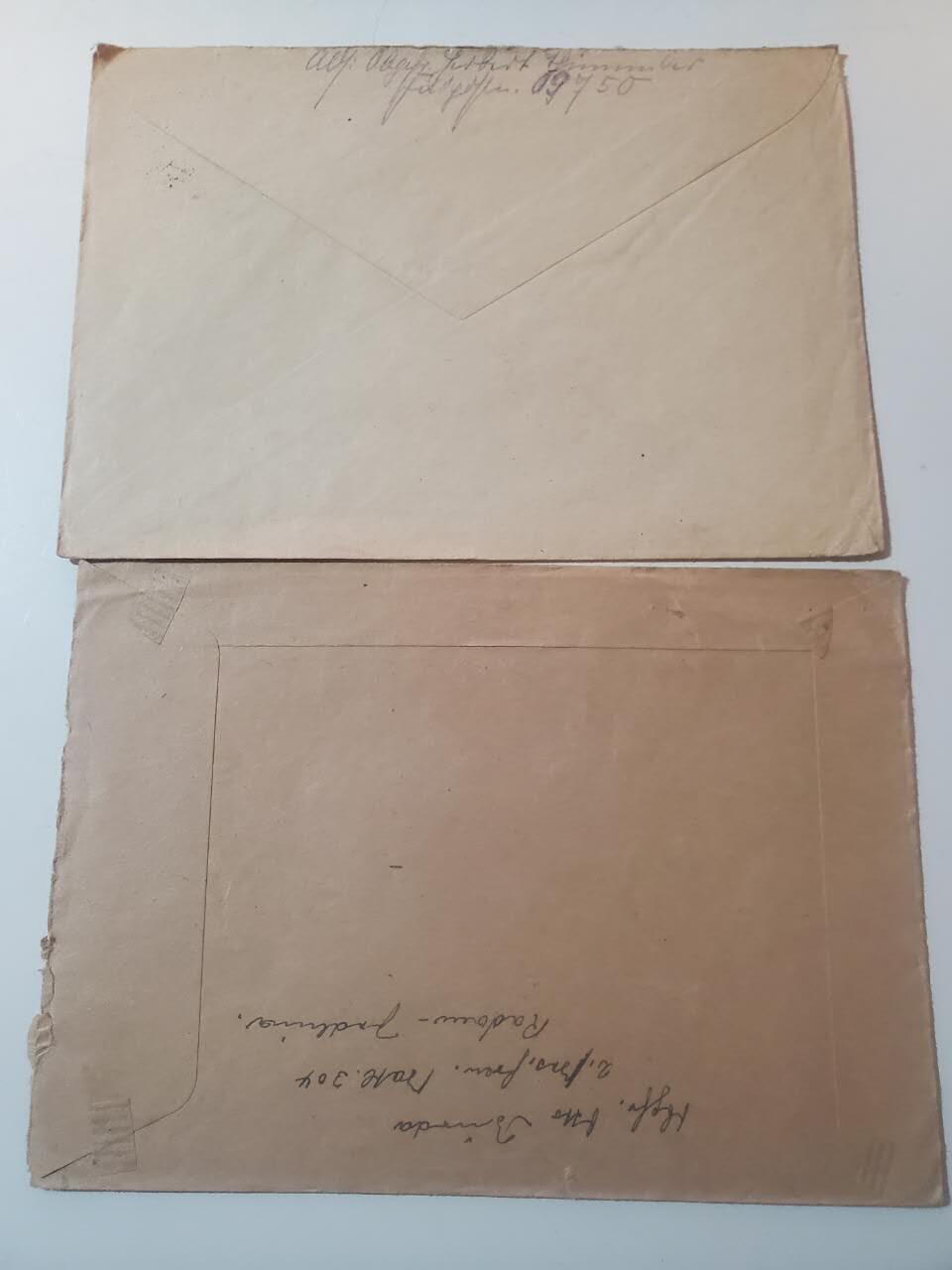 韵星假日拍卖第三十七期 -- Rimey Holidays Auction 37 nazi德国二战时期战地军邮两封