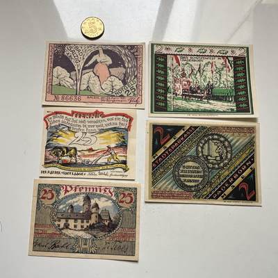 🌹外币初藏🌹🐯2026年第8场  每周二四六晚8️⃣点 接代拍 - 德国一战时期紧急币—12