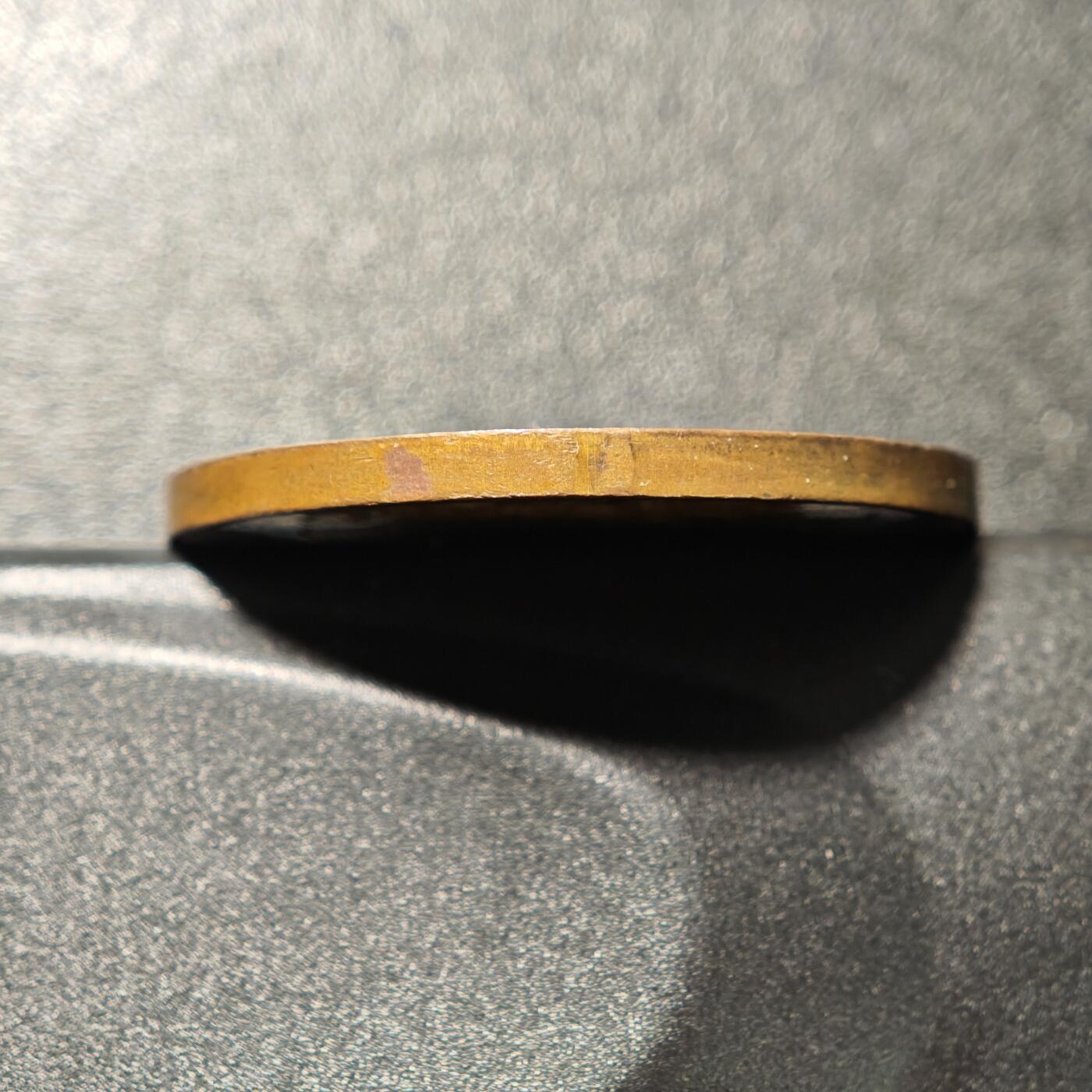 【德藏】世界币章拍卖第162期（拍品征集中~欢迎藏友联系） 1915年 捷克宗教思想家、哲学家、改革家约翰·胡斯殉道500周年高浮雕纪念铜章 直径约：33.8mm；重约：14.4g