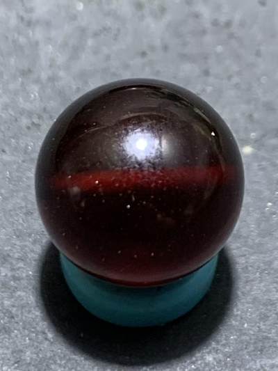 天然乌克兰血珀通货圆珠一颗， - 天然乌克兰血珀通货圆珠一颗，