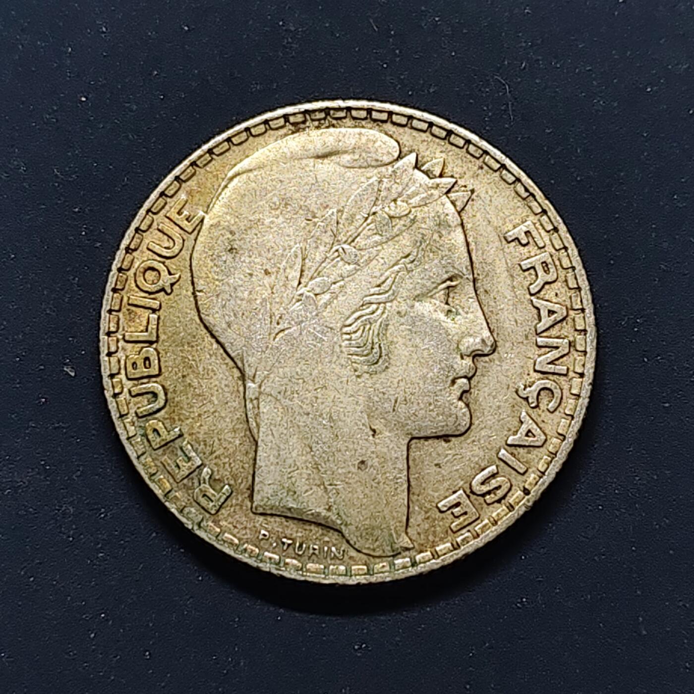 【全场包邮】纯粹捡漏拍495场-持续更新中 法国1933年10法郎银币