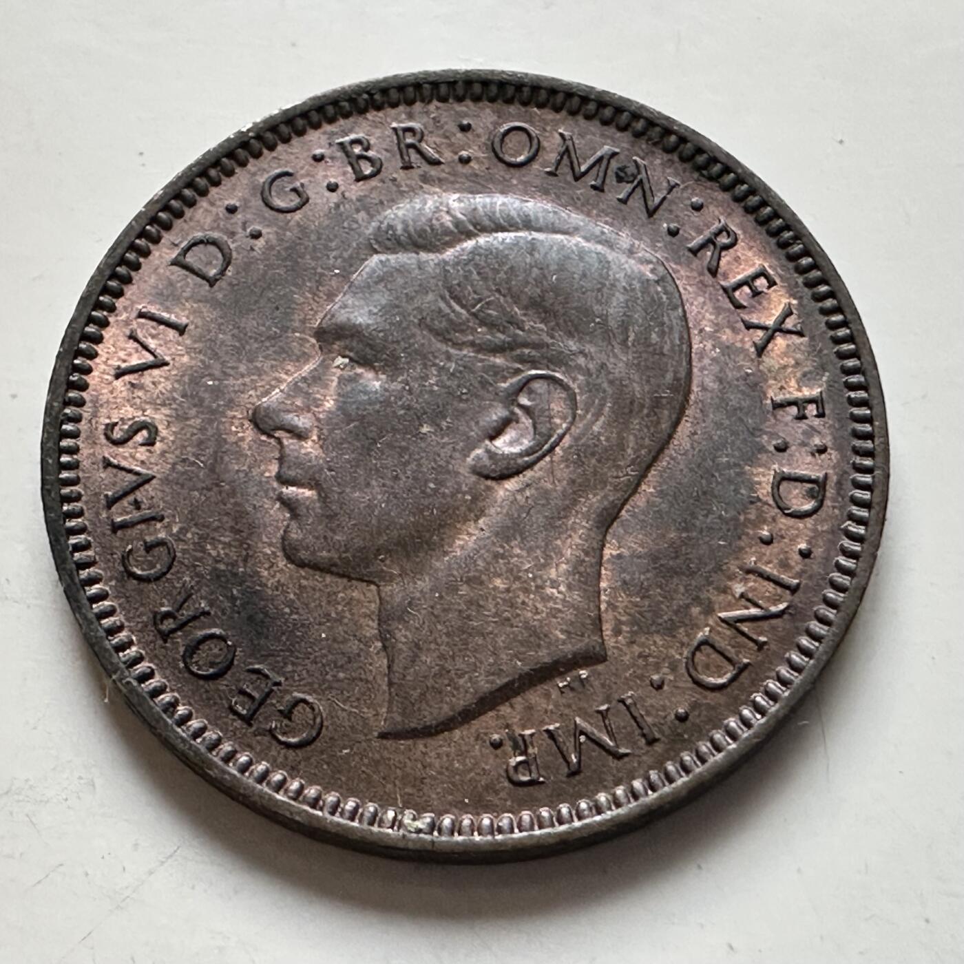 🌹外币初藏🌹🐯2026年第8场  每周二四六晚8️⃣点 接代拍 英国1947年一法新 b