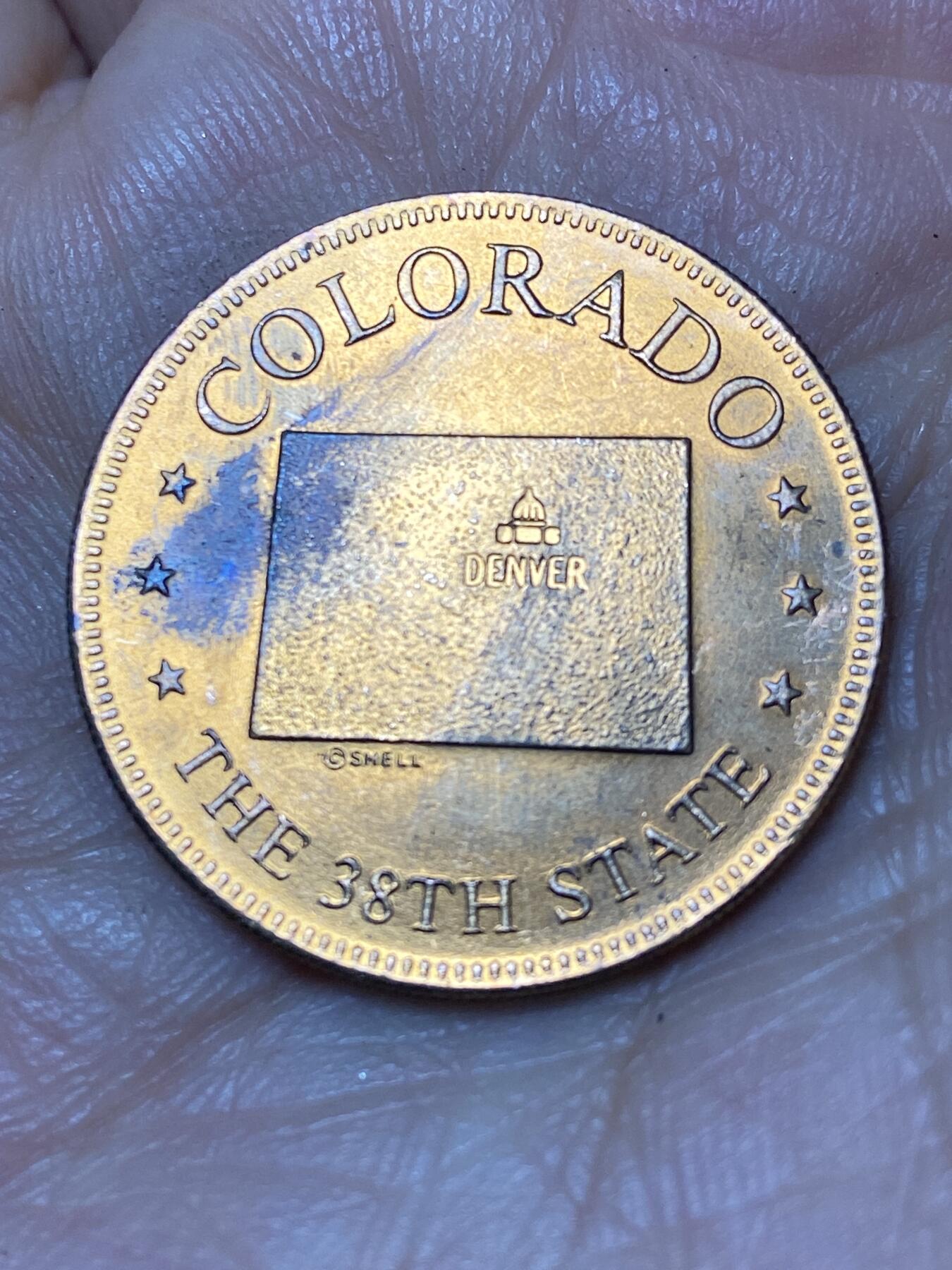 2026年第八场(总第一百七十七场）外国好品散币场(免佣金) 美国🇺🇸科罗拉多州纪念章