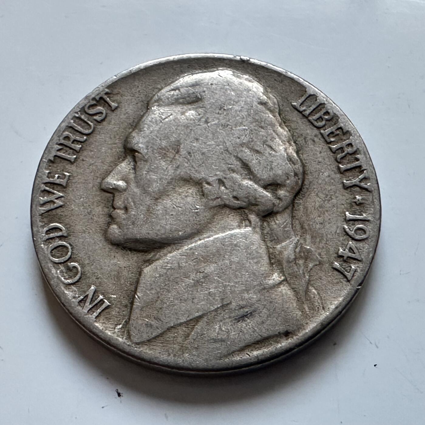 🌹外币初藏🌹🐯2026年第8场  每周二四六晚8️⃣点 接代拍 美国1947年五美分