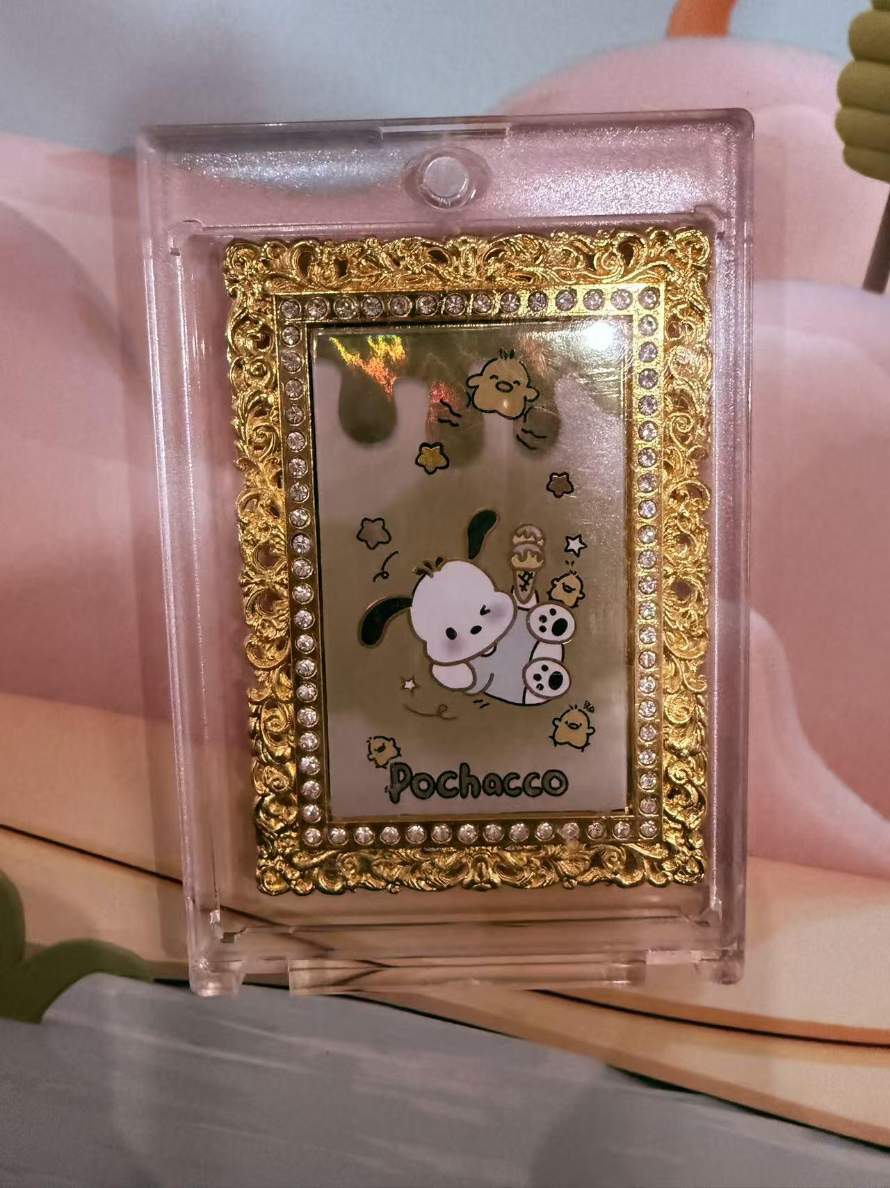 寸草不生拍卖第十八期  萌卡三丽鸥 珐琅 金属卡 十分精美