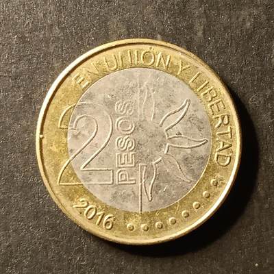 逸泉钱币2026A世界散币纸币纪念币专场A第一场 - 343 阿根廷2比索友谊长存