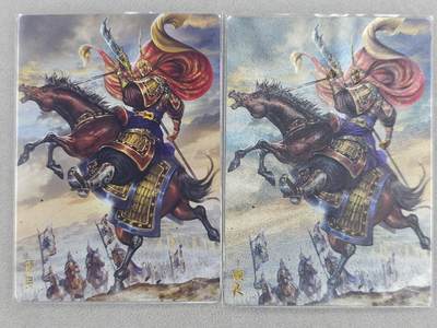 满200包邮！！龙虎卡牌-七二场（满200元包邮，无佣金，每周六结拍，欢迎送拍） - 普卡+粗闪 卡德曼  大西几 - 颜良 