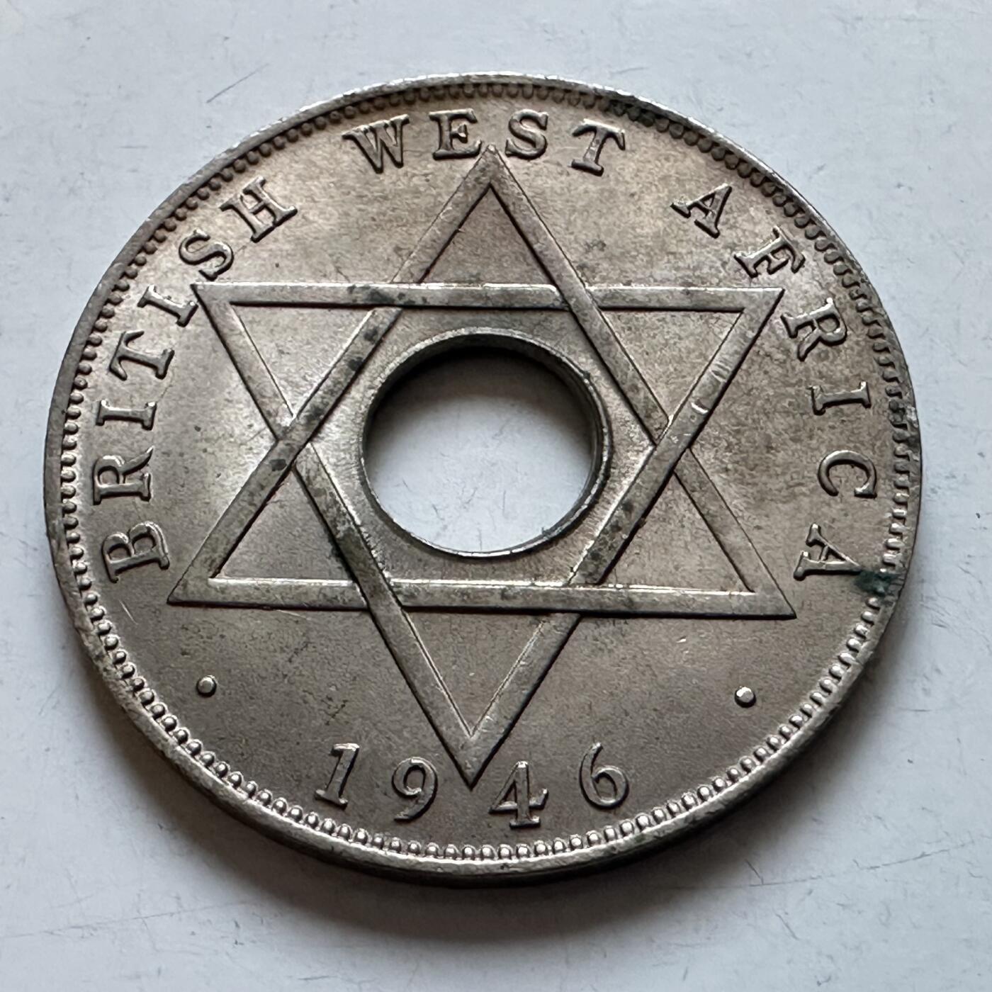 🌹外币初藏🌹🐯2026年第8场  每周二四六晚8️⃣点 接代拍 英属西非1946年半便士