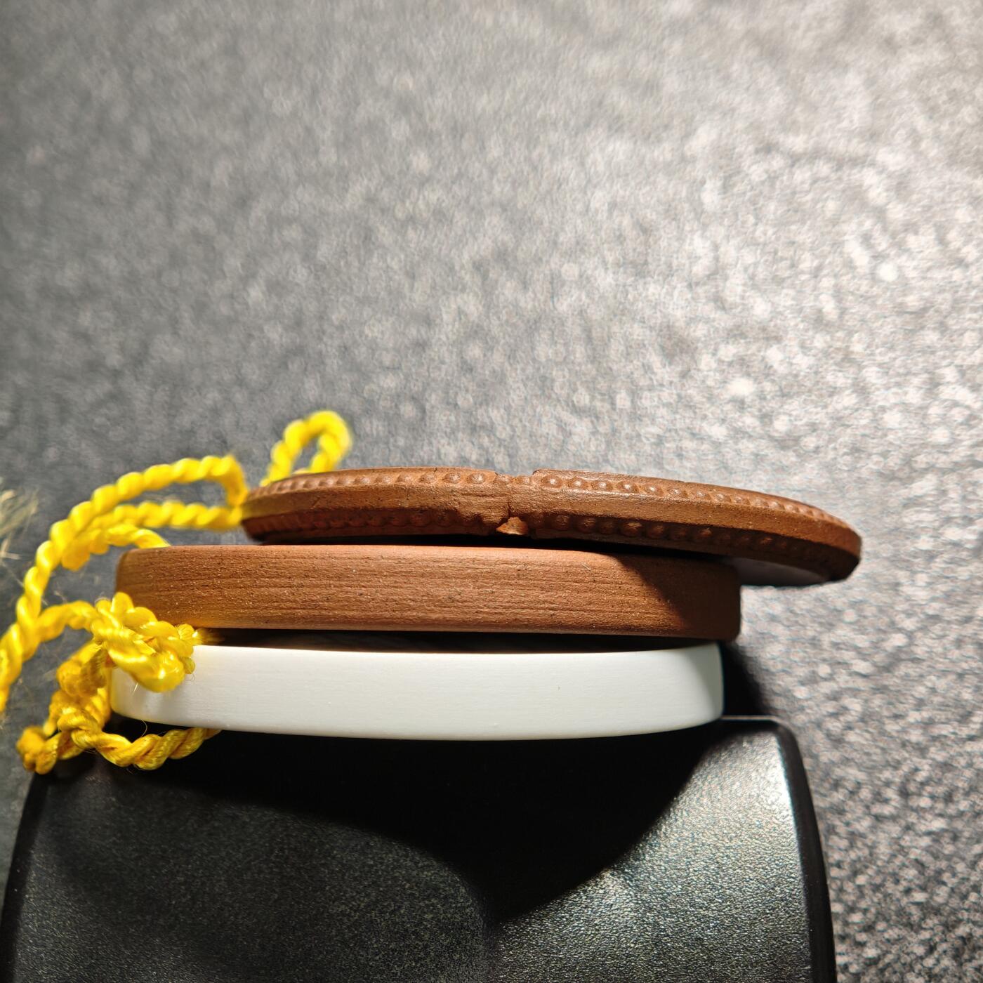 【德藏】世界币章拍卖第162期（拍品征集中~欢迎藏友联系） 3枚一组 德国迈森白色陶瓷纪念章 详细尺寸请看拍品介绍