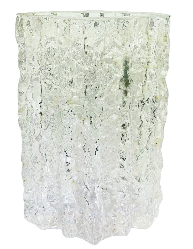 上海拍卖行2025年秋季古董珍玩拍卖会 日本KAGAMI龙岩系列冰川花瓶(H:19cm)