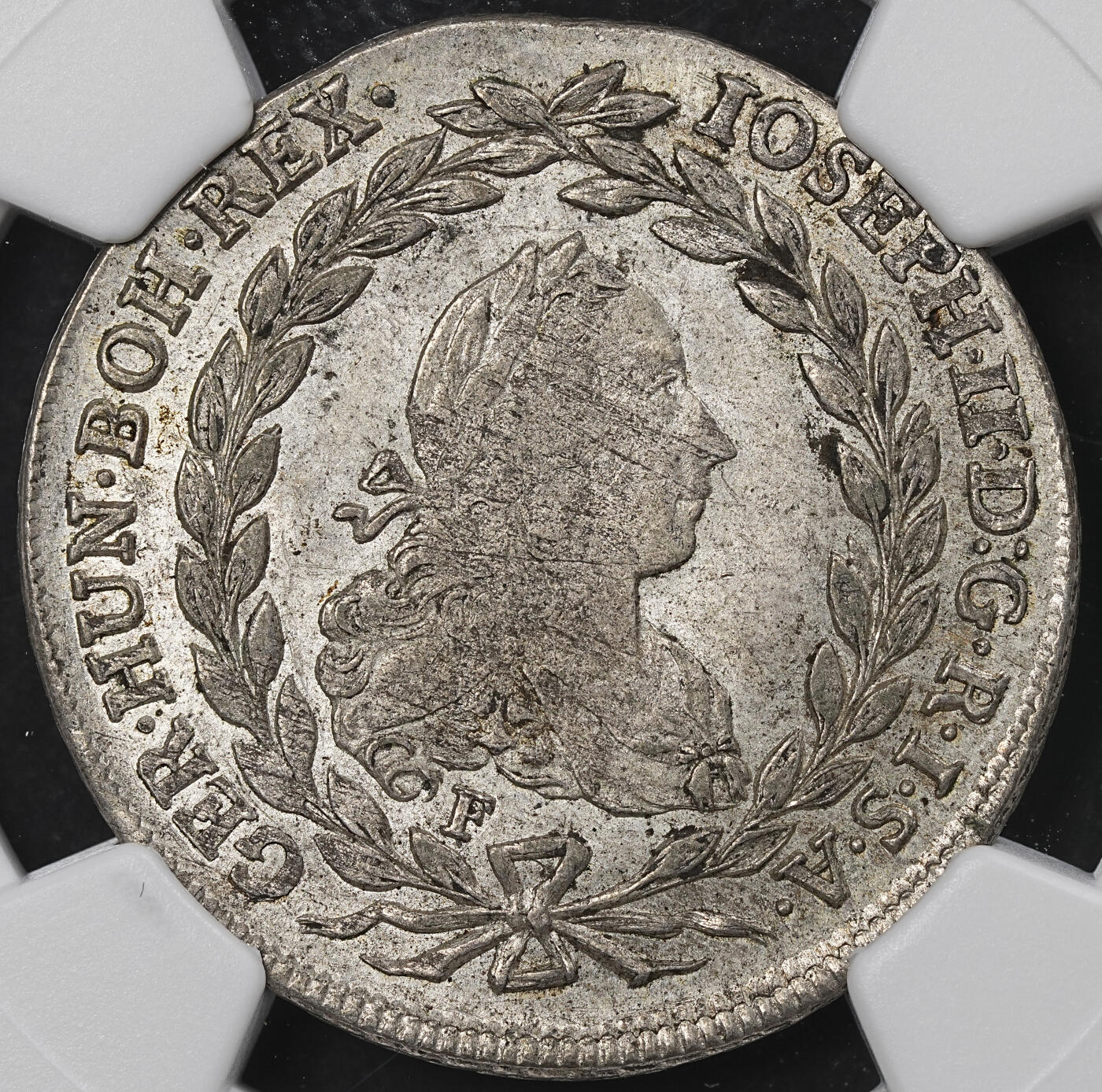 修遠堂世界钱币第101期 NGC MS62 1786年神圣罗马帝国20克鲁泽银币