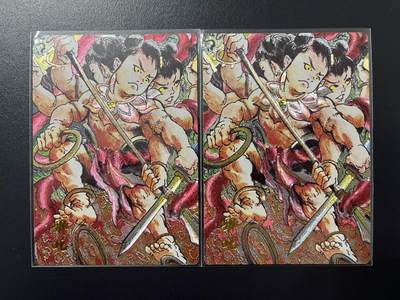 卡牌杂货铺专场拍卖第四场 1月16日周五晚22:00结拍 - 【裸卡】昆仑万象 闹海荟 哪吒2张 粗闪